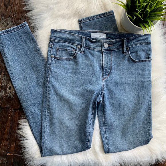 LOFT Denim - Ann Taylor LOFT Modern Skinny Stretch Jeans 26 2